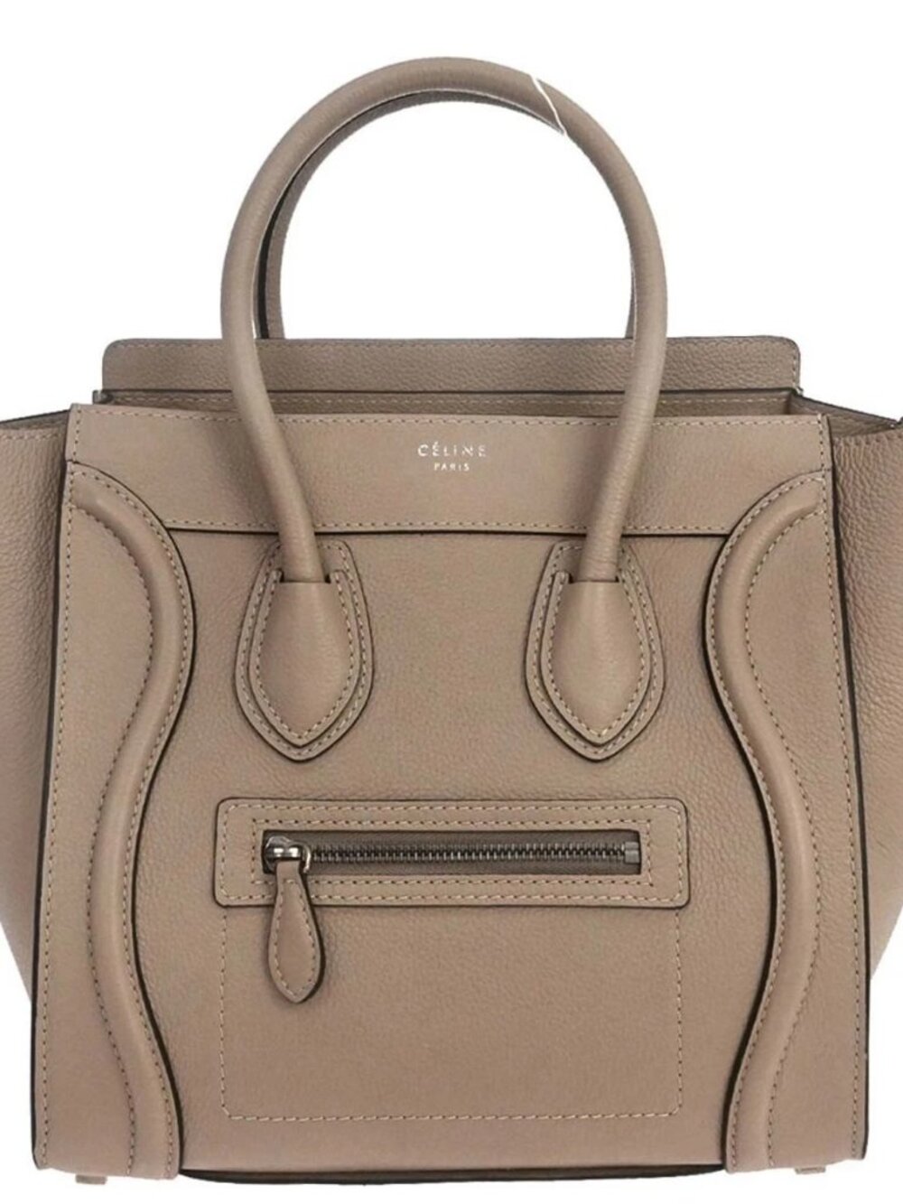 Celine Beige Luggage Micro